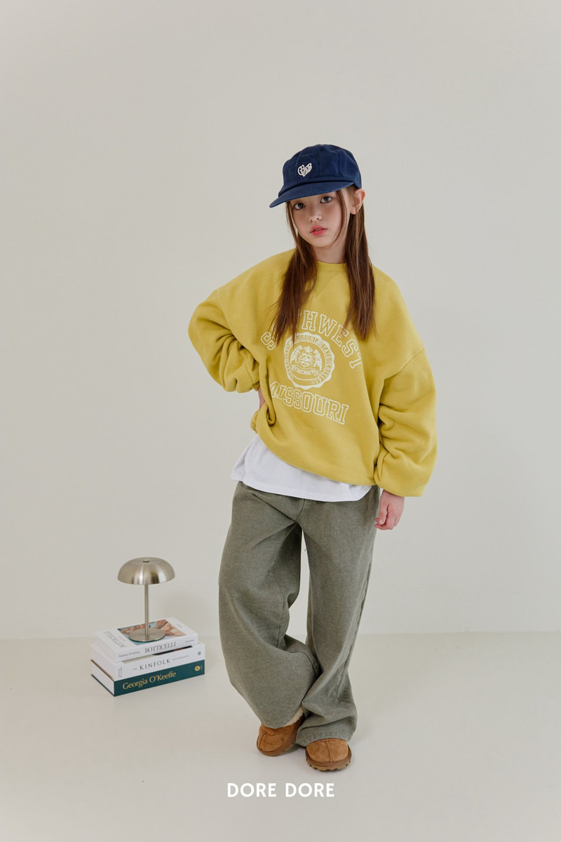 Double Fleece Triangle Sweatshirt by Dore Dore for Child - view 9