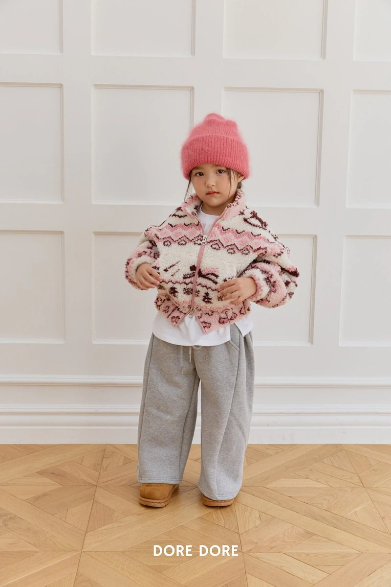 Double Fleece Balloon Pants by Dore Dore for Child - view 8