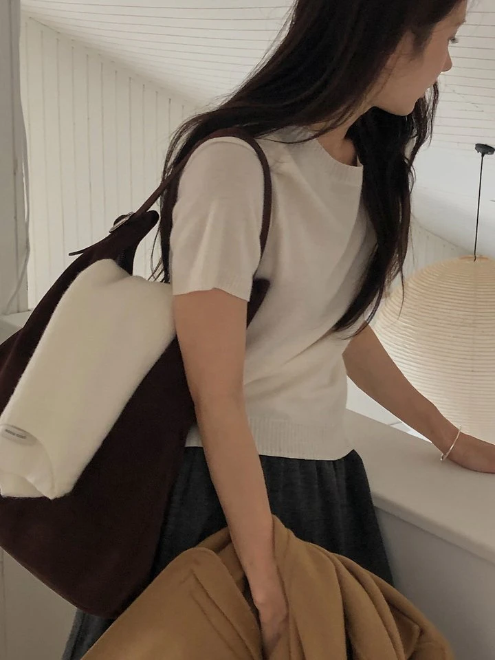 Soft Round Wool Knit by Dress Room for Women - view 9