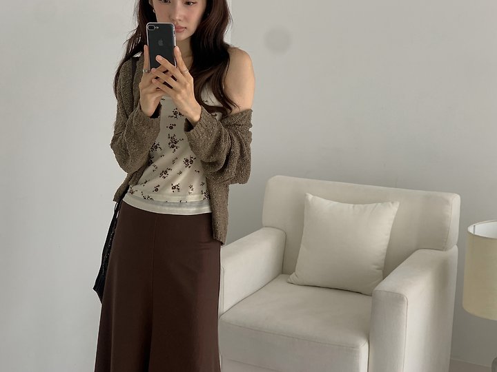 Mermaid Cotton Skirt by Dress Room for Women - view 2