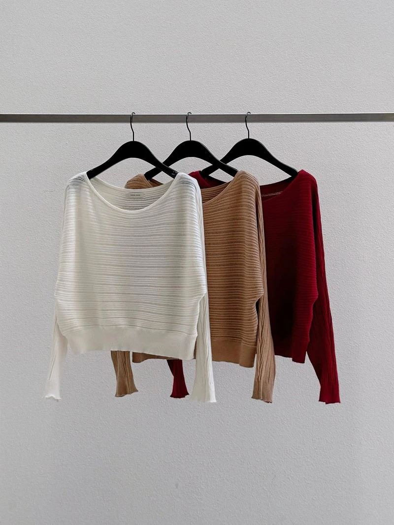 Slow Boatneck Knit by Dress Room for Women - view 11