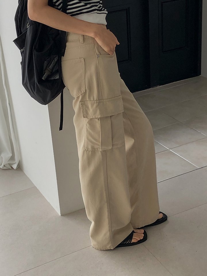 Egg Cargo Pants by Dress Room for Women - view 3