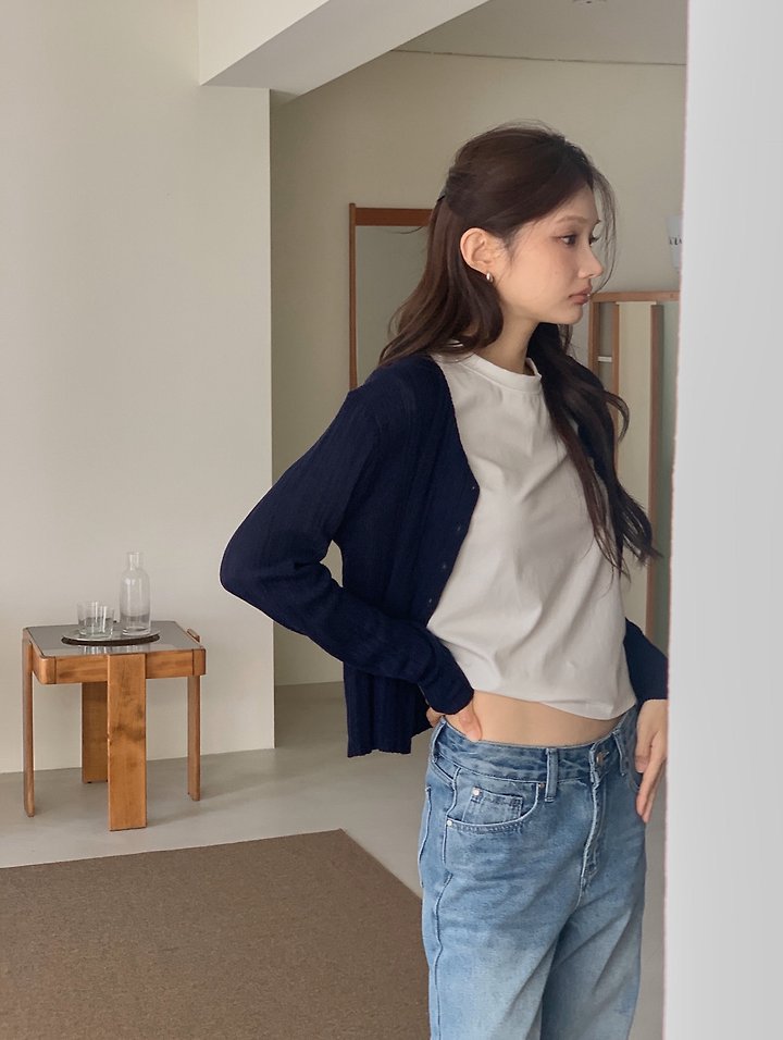 Mild Basic Cotton Tee by Dress Room for Women - view 6