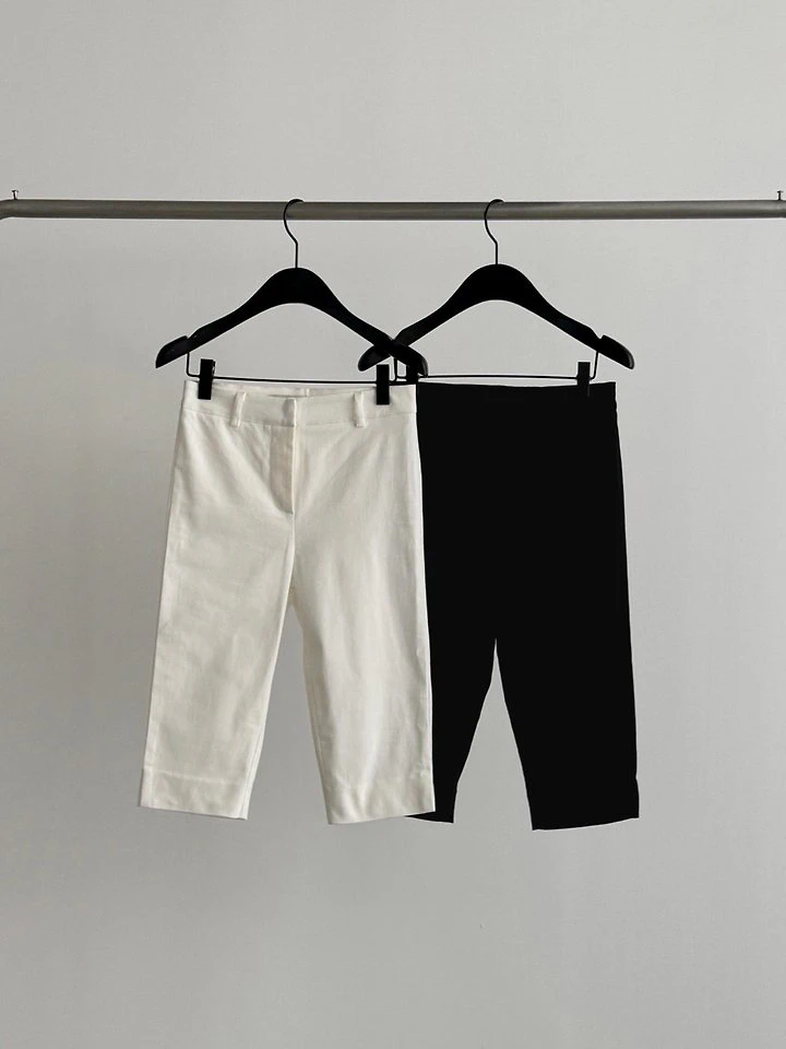 Slit Capri Pants by Dress Room for Women - view 7