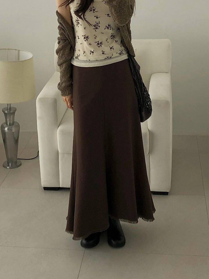 Mermaid Cotton Skirt by Dress Room for Women - view 4