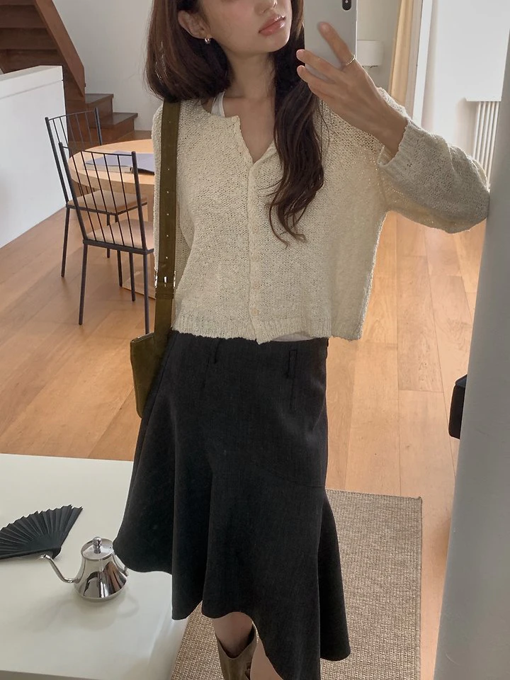 Moment Boucle Cardigan by Dress Room for Women - view 4