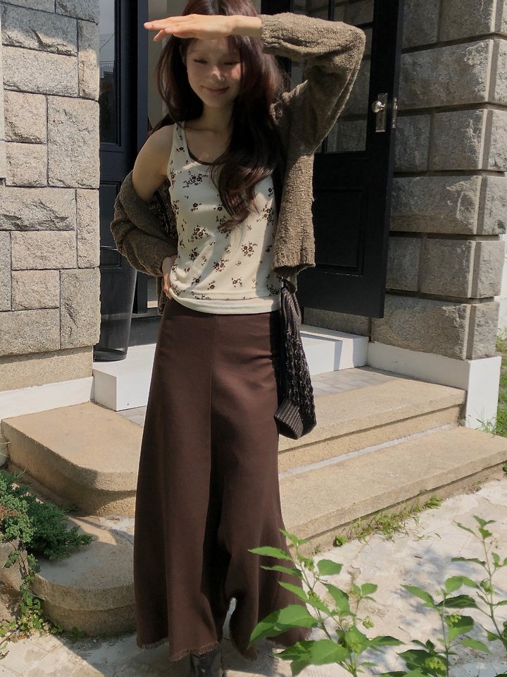Mermaid Cotton Skirt by Dress Room for Women - view 5