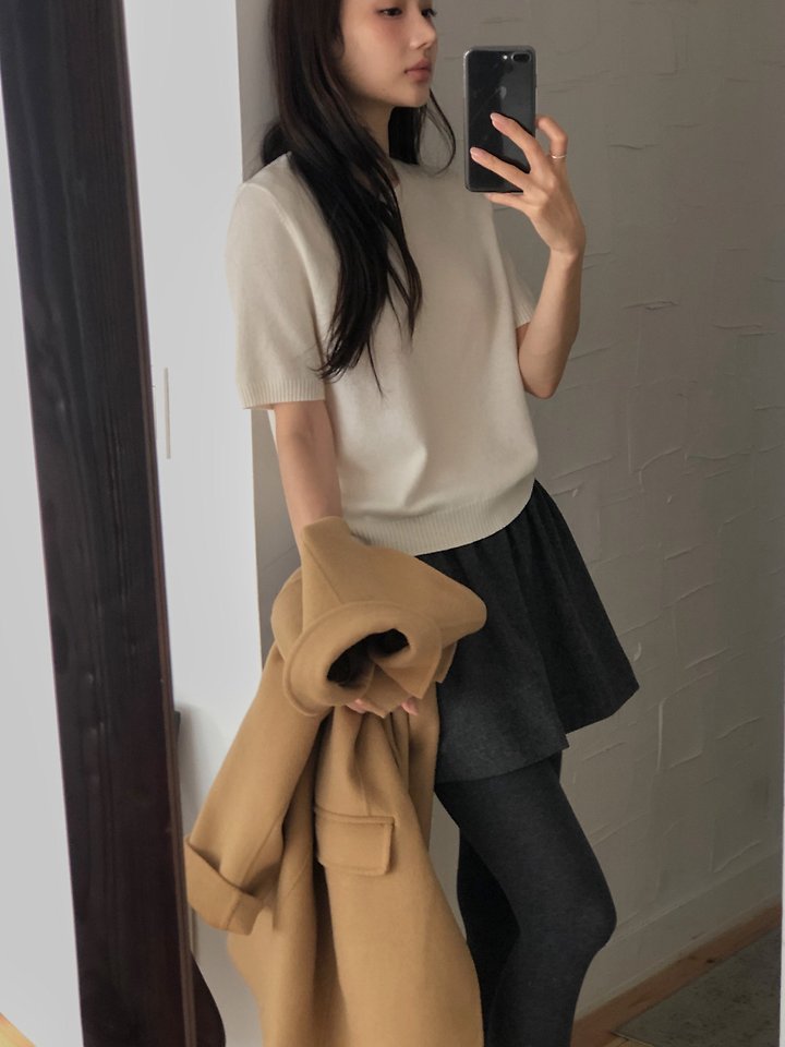 Soft Round Wool Knit by Dress Room for Women - view 8