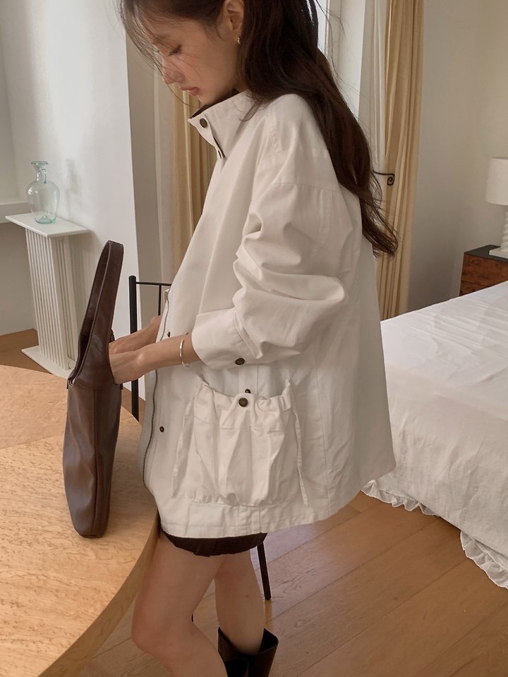 Bruno Corduroy Field Jacket by Dress Room for Women - view 10