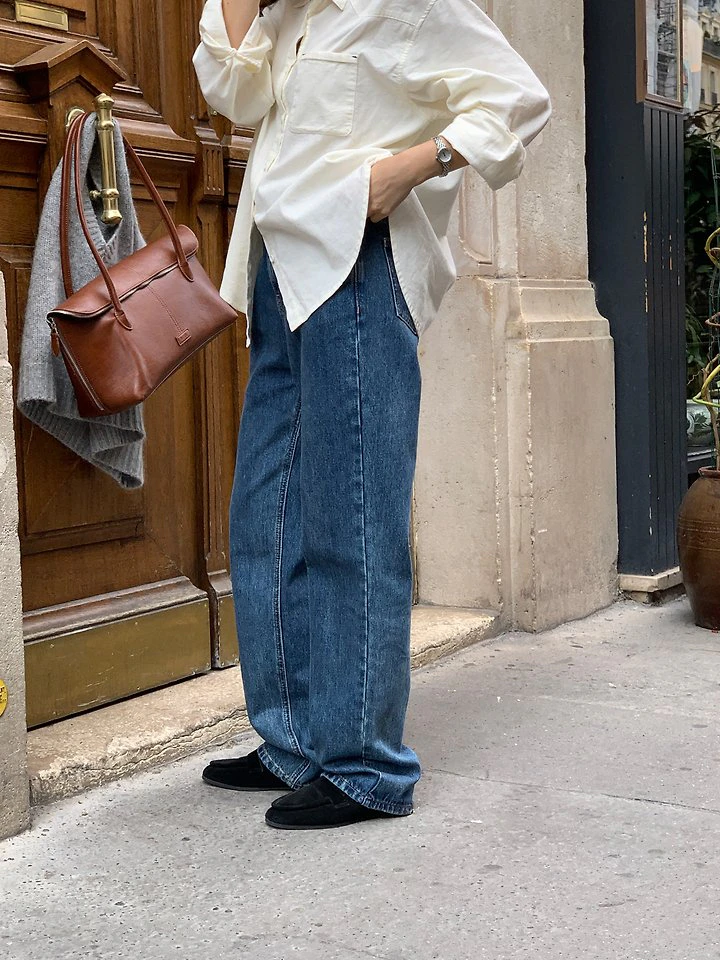 Thin Corduroy Shirt by Dress Room for Women - view 7