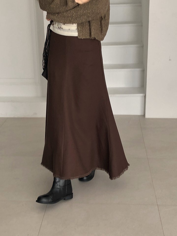 Mermaid Cotton Skirt by Dress Room for Women - view 3