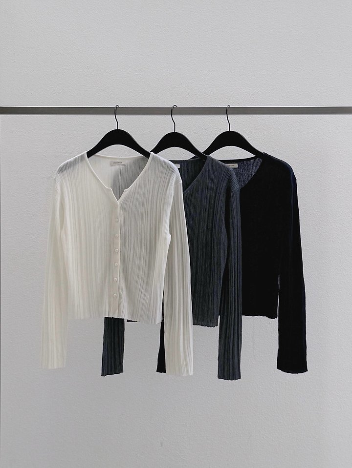 Seren Ribbed Cardigan by Dress Room for Women - view 11