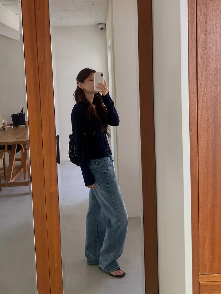 Urban Straight Denim Pants by Dress Room for Women - view 2