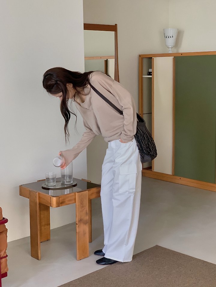 Egg Cargo Pants by Dress Room for Women - view 6