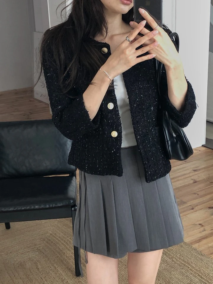 Belle Tweed Jacket by Dress Room for Women - view 8