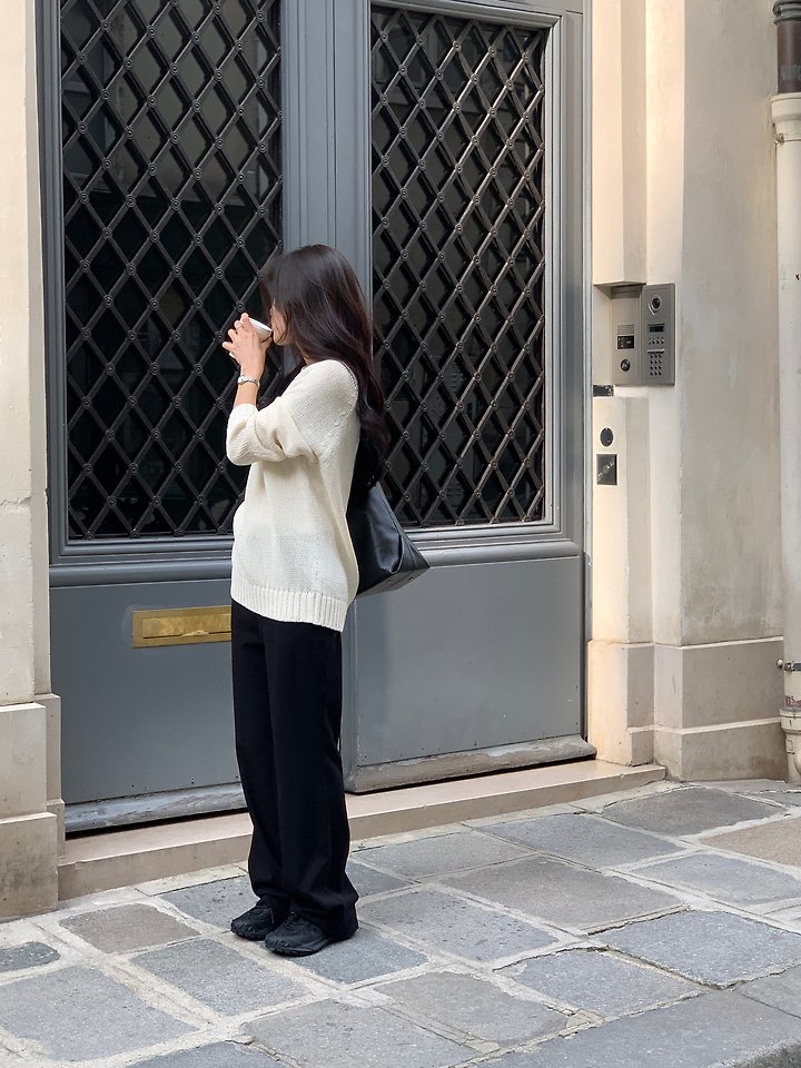 Merry V-neck Knit by Dress Room for Women - view 3