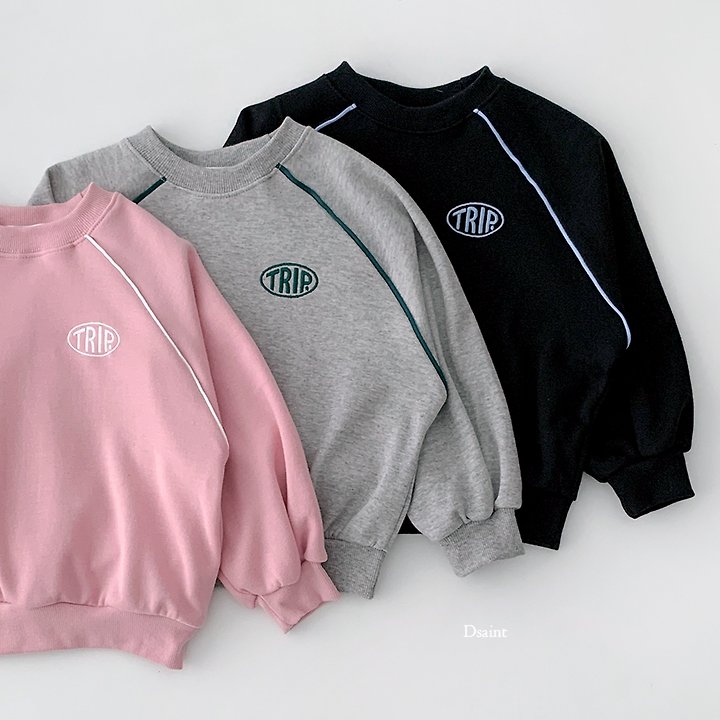 Trip Pinstripe Sweatshirt by Dsaint for Child - view 4