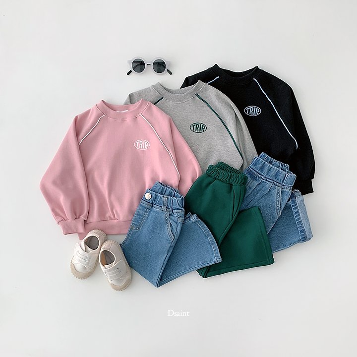Trip Pinstripe Sweatshirt by Dsaint for Child - view 5