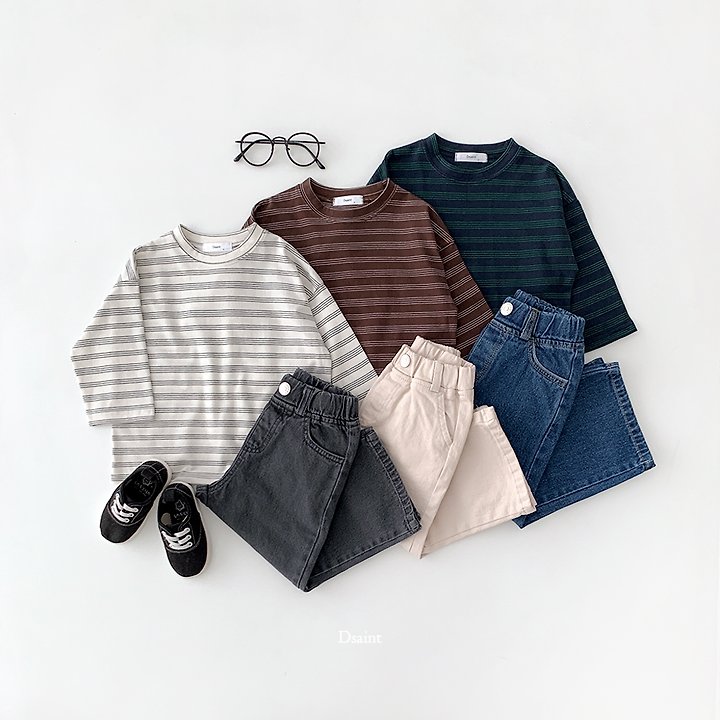 Off Striped Tee by Dsaint for Child - view 3