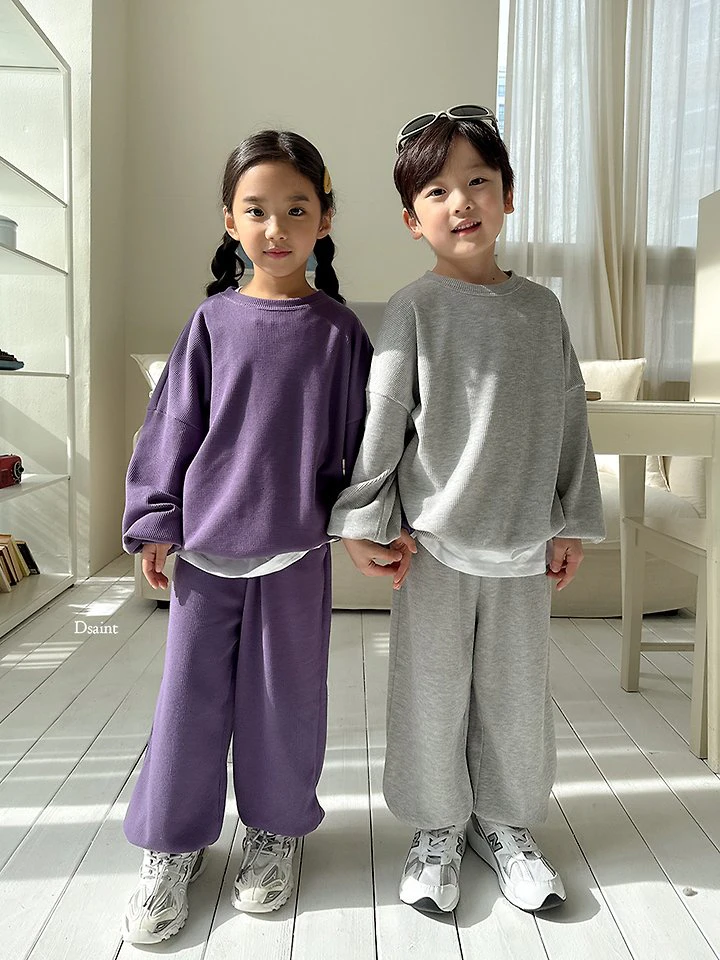 Waffle Top & Bottom Set by Dsaint for Child - view 10