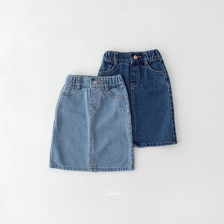 Half Open Skirt Denim by Dsaint for Child - view 1