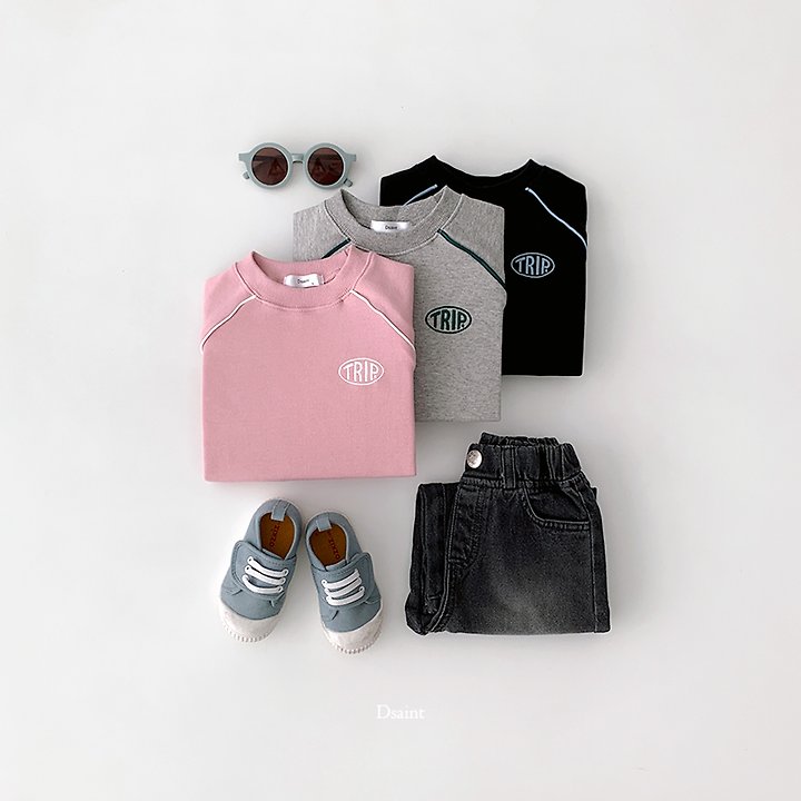 Trip Pinstripe Sweatshirt by Dsaint for Child - view 7