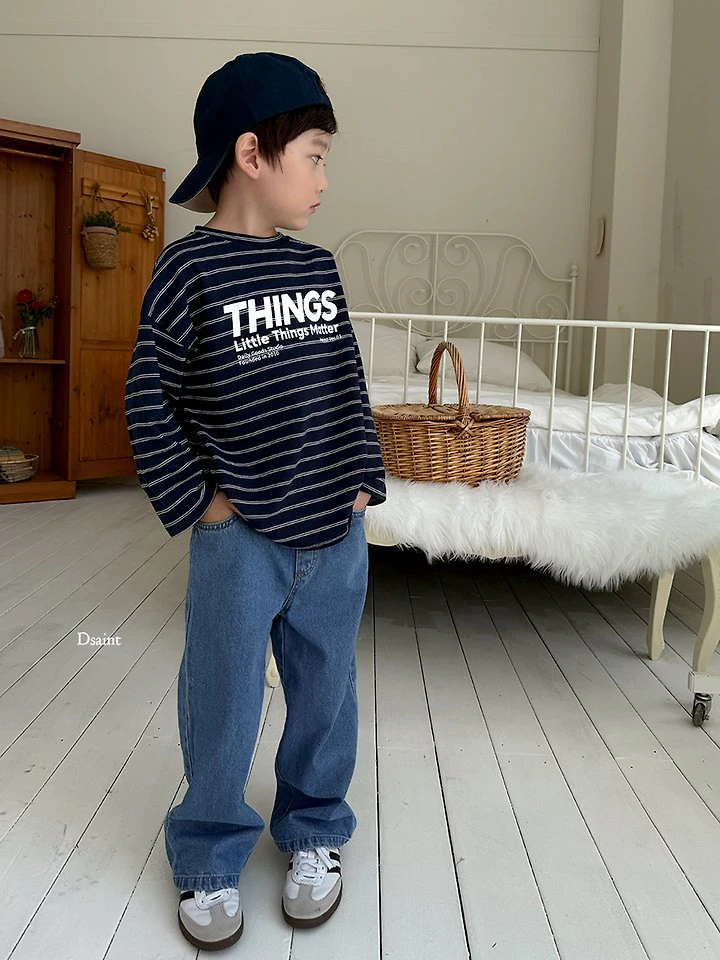 Mile Wide Denim Pants by Dsaint for Child - view 10
