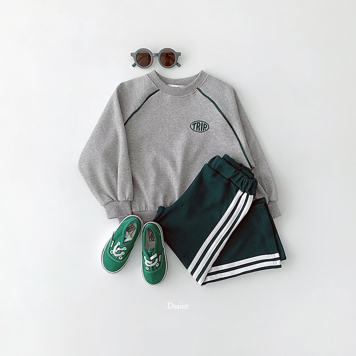 Trip Pinstripe Sweatshirt by Dsaint for Child - view 9