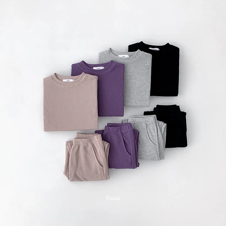 Waffle Top & Bottom Set by Dsaint for Child - view 1