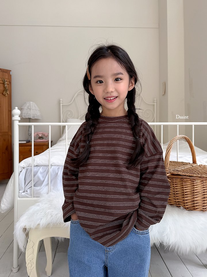 Off Striped Tee by Dsaint for Child - view 11
