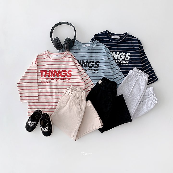Things Striped Tee by Dsaint for Child - view 4