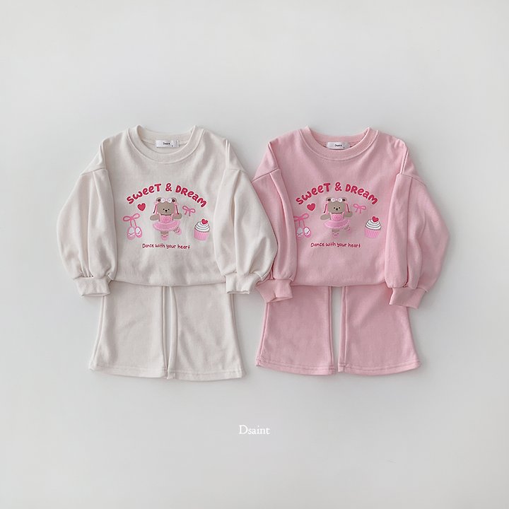 Sweet Dream Flare Top & Bottom Set by Dsaint for Child - view 1