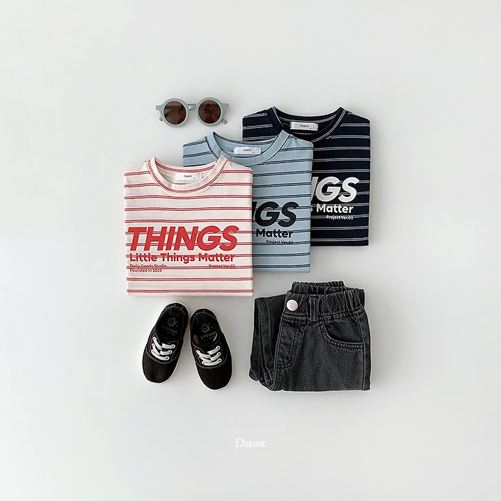 Things Striped Tee by Dsaint for Child - view 5