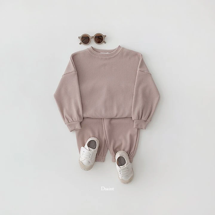 Waffle Top & Bottom Set by Dsaint for Child - view 6