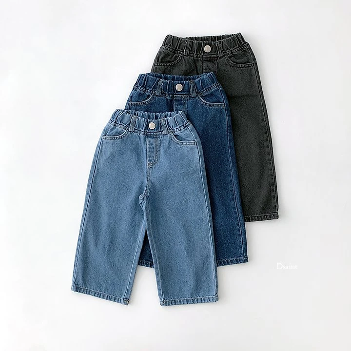 Mile Wide Denim Pants by Dsaint for Child - view 3