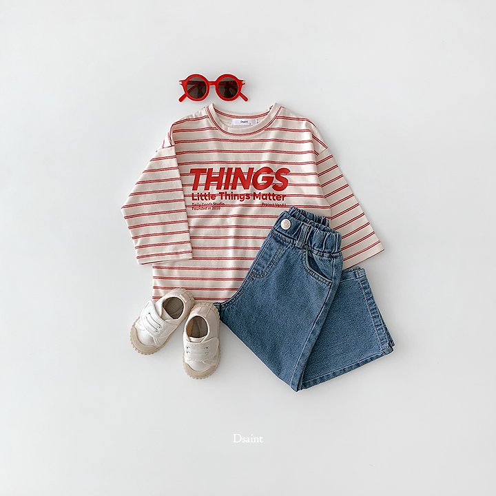 Things Striped Tee by Dsaint for Child - view 7