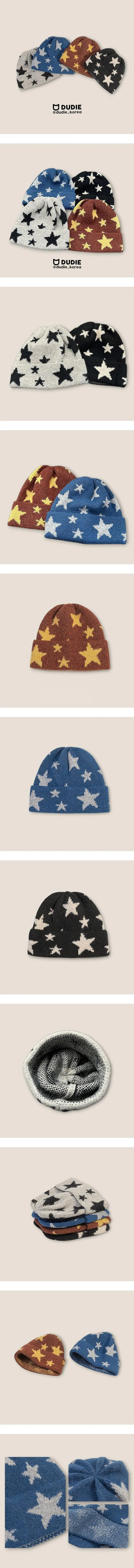 Stars Beanie by Dudie for Child - view 1
