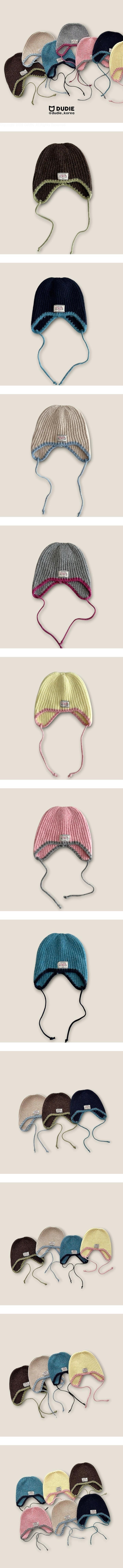 Line Knit Hat by Dudie for Child - view 1