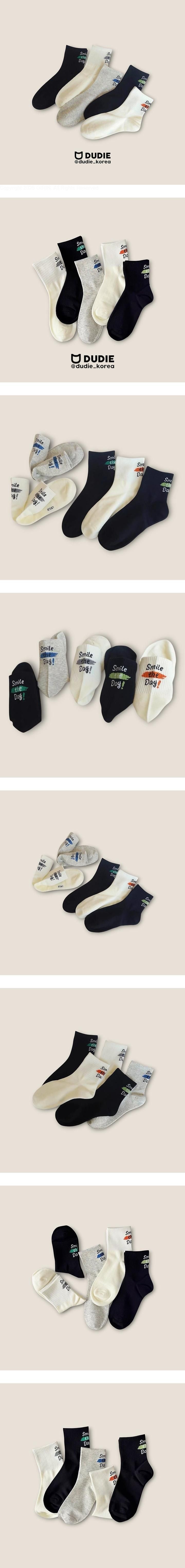Smile Day 5-Pack Socks Set by Dudie for Child - view 1