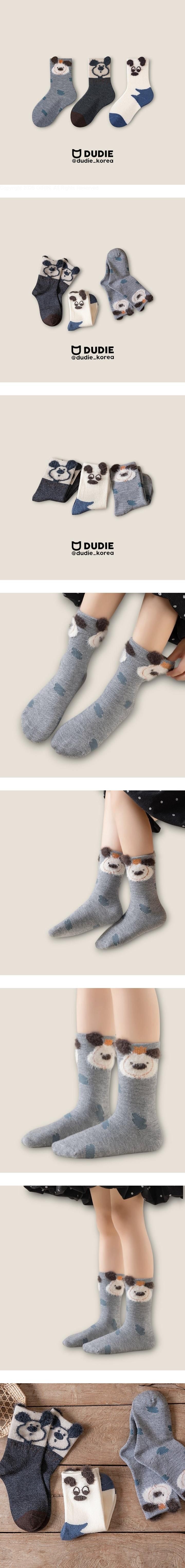 Big Mung 3-Pack Socks Set by Dudie for Child - view 1