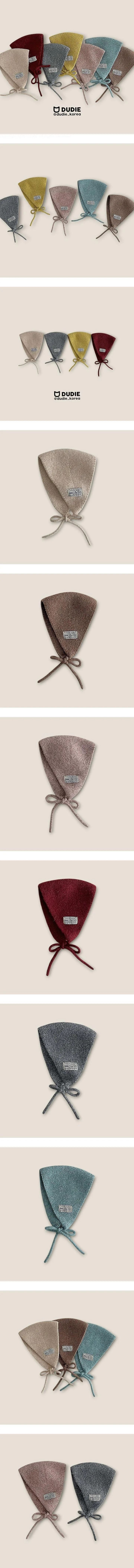 Knit Triangle Earmuffs by Dudie for Child - view 1