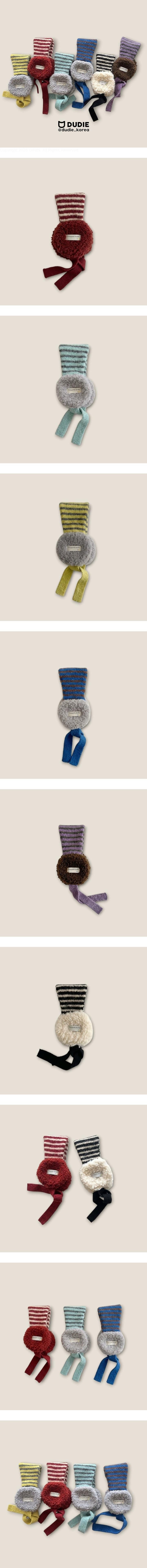 Fluffy Ear Warmer by Dudie for Child - view 1