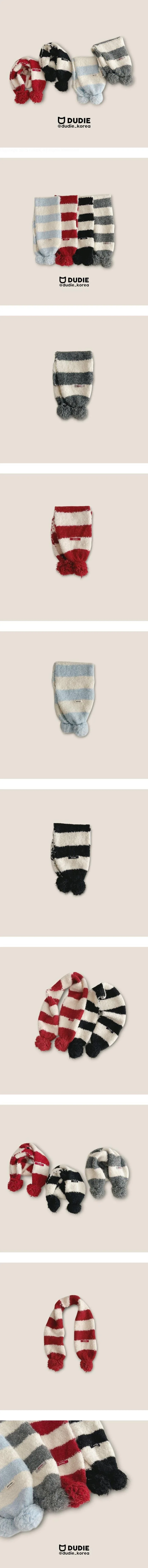 Ball Knit Muffler by Dudie for Child - view 1
