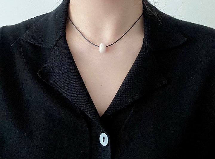 Round Donut Necklace by Eeiitt for Women - view 11