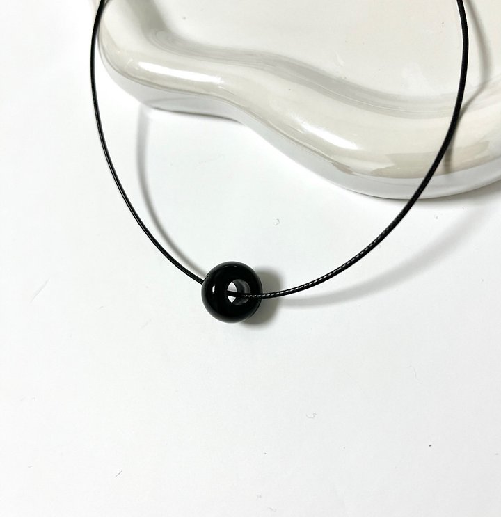 Round Donut Necklace by Eeiitt for Women - view 3