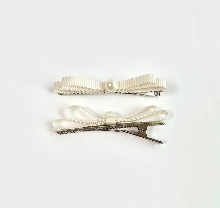 Kayla Pearl Ribbon Pin (2set) by Eeiitt for Women - view 10