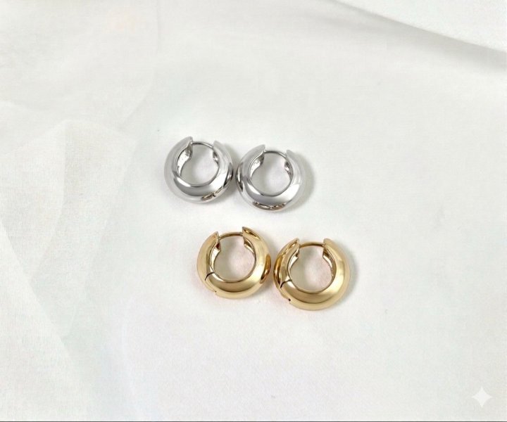 Pinter Hoop Earrings by Eeiitt for Women - view 7