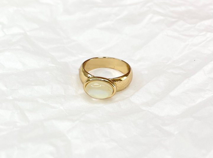Oval Gemstone Ring by Eeiitt for Women - view 6