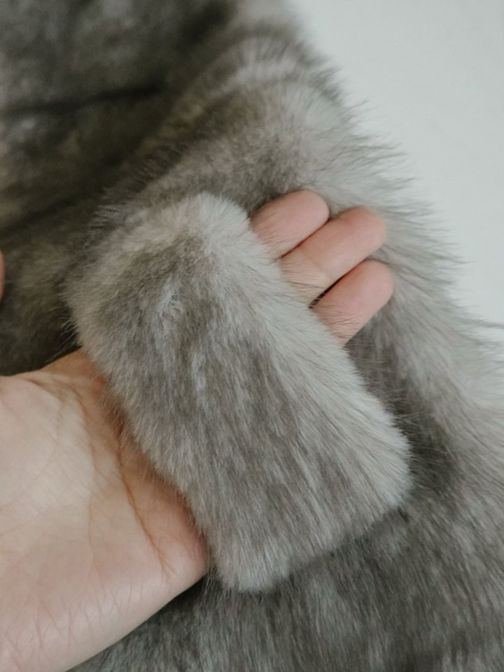 Wool Fur Muffler Scarf by Eeiitt for Women - view 4