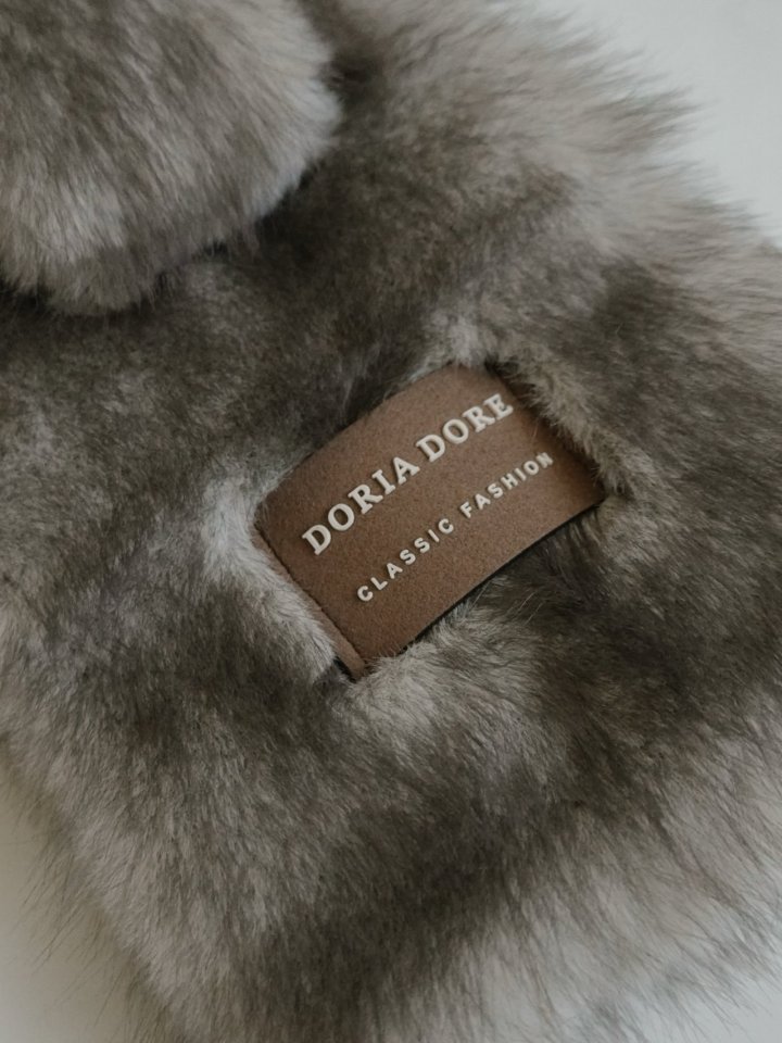 Wool Fur Muffler Scarf by Eeiitt for Women - view 5